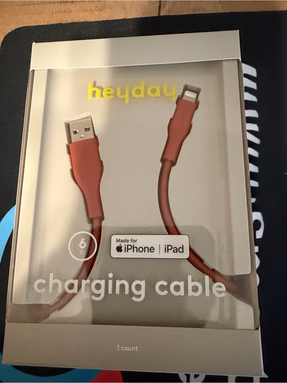 heyday Lightning to USB Charging Cable for iPhone and iPad